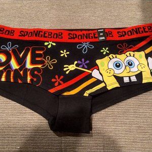 Torrid 00 Spongebob "Love Wins" Cotton Boyshort